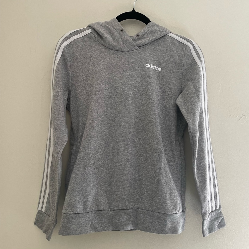 Gray Adidas Hoodie